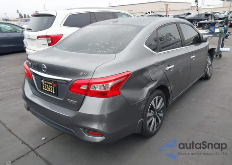 2019 Nissan Sentra Sv из США, поврежденный, VIN 3N1AB7AP1KY206748